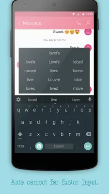 One Emoji Keyboard - GIF, Free android App screenshot 3